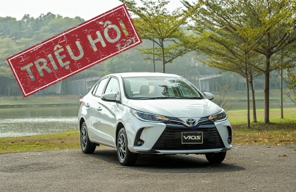 Triệu hồi Toyota Vios và Toyota Yaris tại Việt Nam